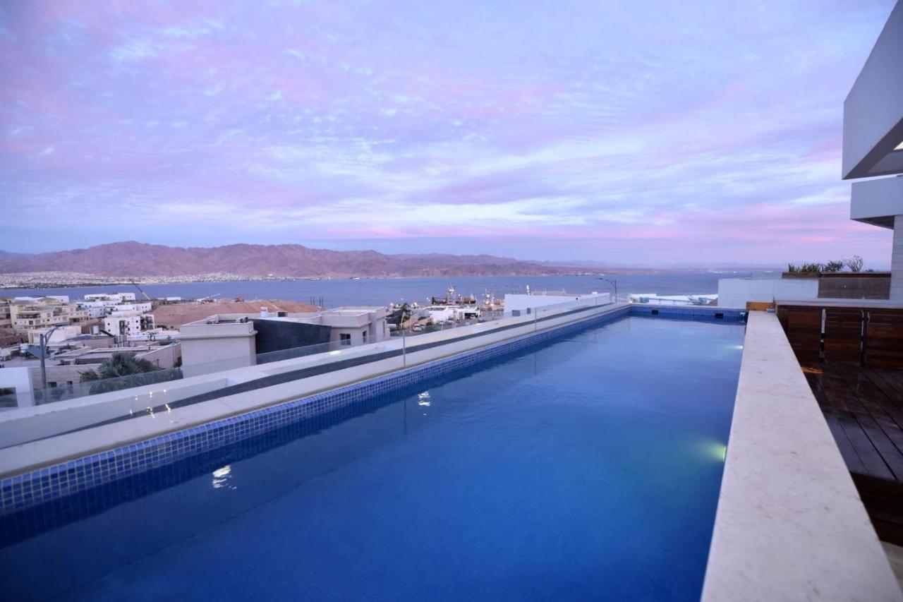 Private Pool Luxury Penthouses Sea View Eilat Eksteriør billede