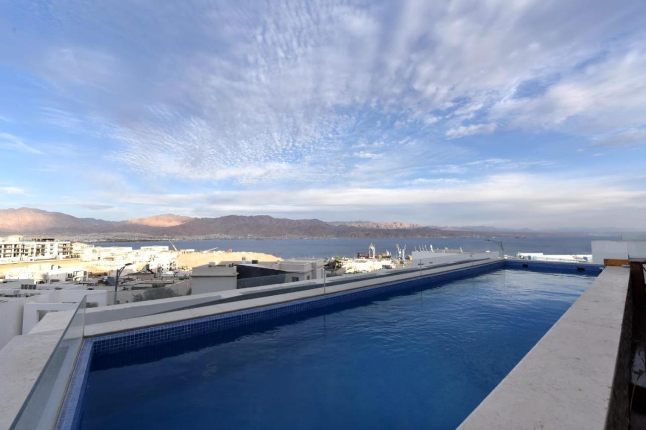 Private Pool Luxury Penthouses Sea View Eilat Eksteriør billede
