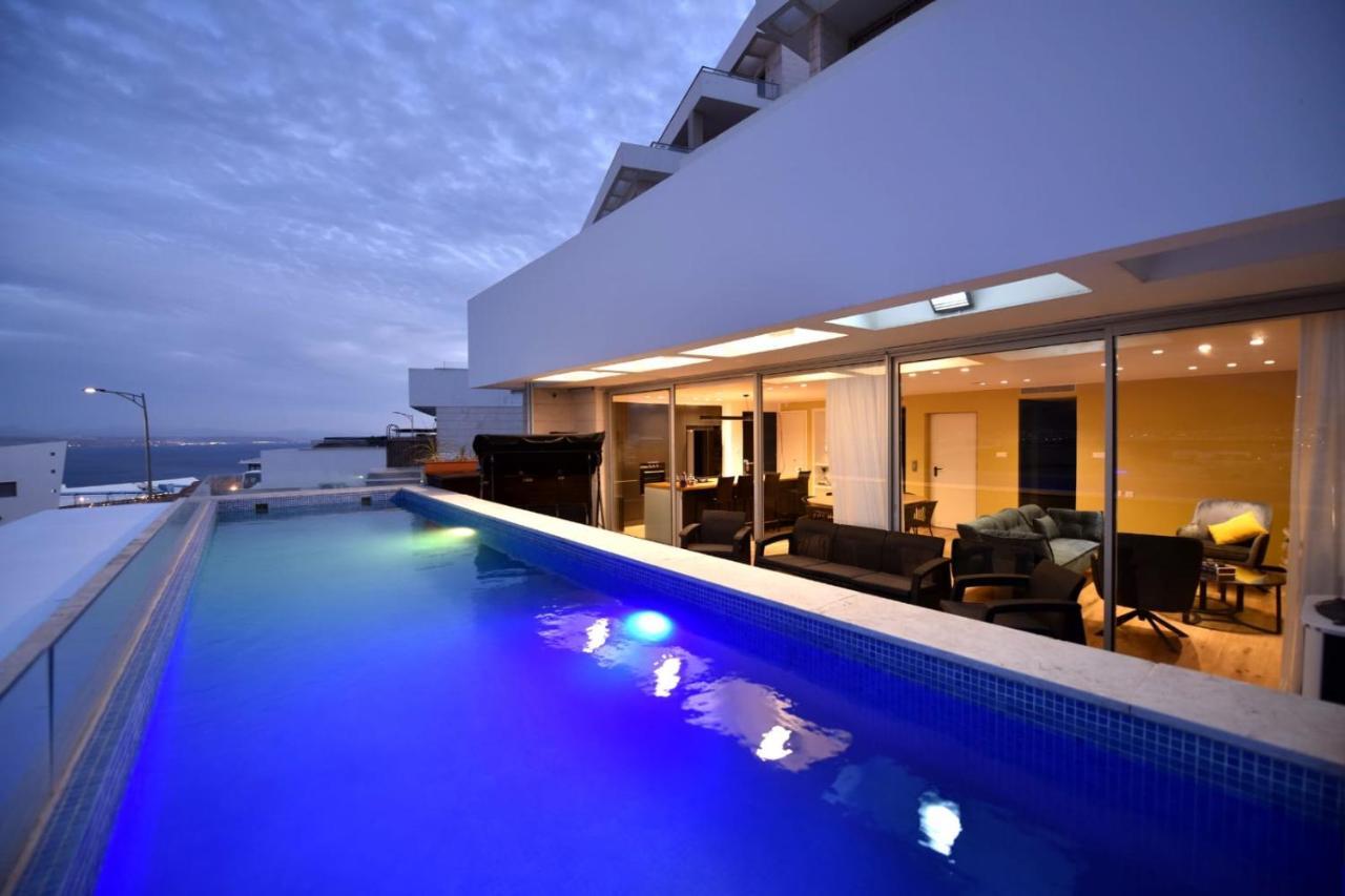 Private Pool Luxury Penthouses Sea View Eilat Eksteriør billede