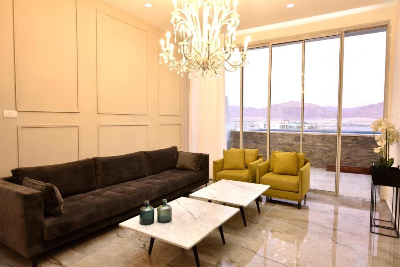 Private Pool Luxury Penthouses Sea View Eilat Eksteriør billede