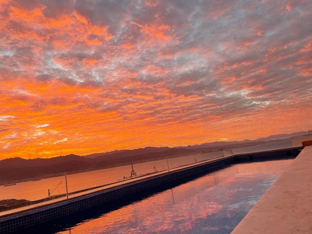 Private Pool Luxury Penthouses Sea View Eilat Eksteriør billede